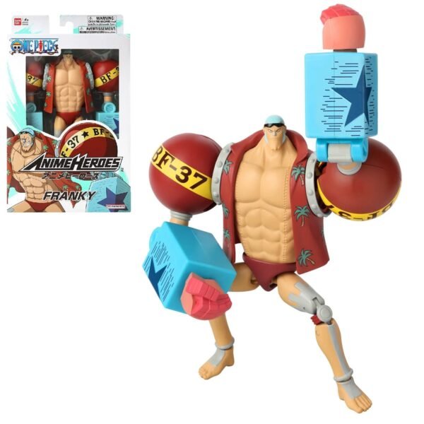 Franky One Piece Action Figure Anime Heroes 17 Cm