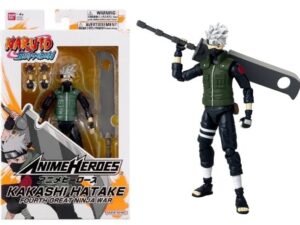 Kakasi Fourth Great Ninja War Naruto Shippuden Action Figure Anime Heroes 17 Cm