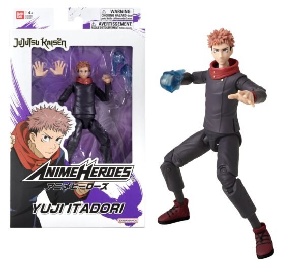 Itadori Yuji Jujutsu Kaisen Action Figure Anime Heroes 17 Cm