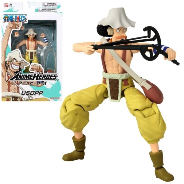 Usopp One Piece Action Figure Anime Heroes 17 Cm