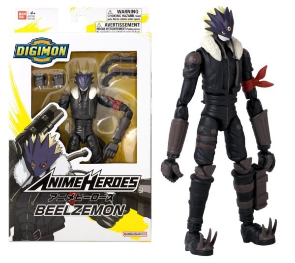 Beelzemon Digimon Action Figure Anime Heroes 17 Cm