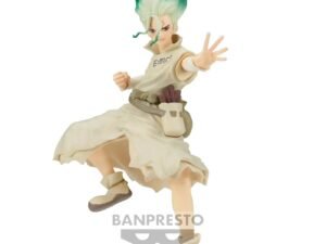 Senku Ishigami Dr Stone Figure Of Stone World Banpresto 15 Cm