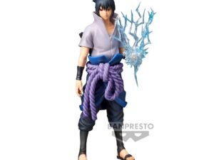 Uchiha Sasuke Naruto Shippuden Pvc Figure Grandista Nero 28 Cm