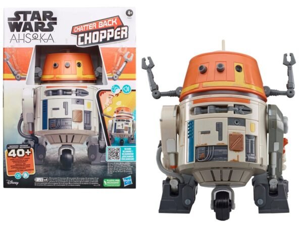 Chatter Back Chopper C1 10P Robot Star Wars Ahsoka Animatronic 19 Cm