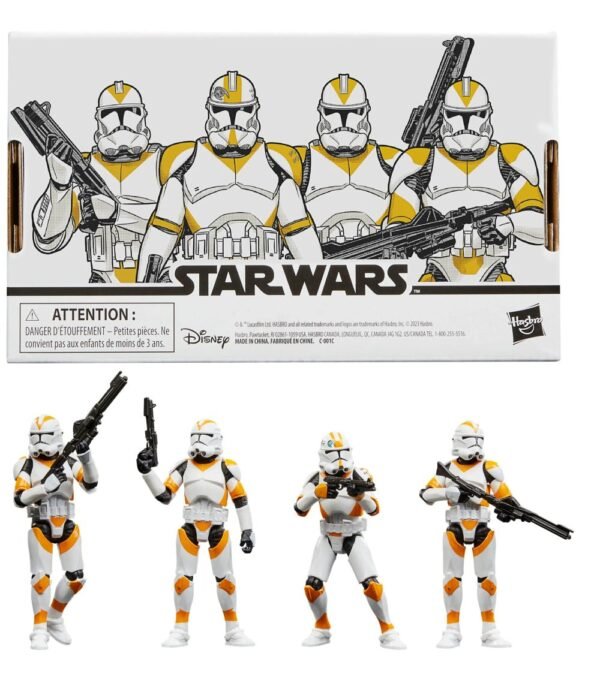 4 Pack Star Wars Clone Troopers 212Th Division Vintage Collection 10 Cm