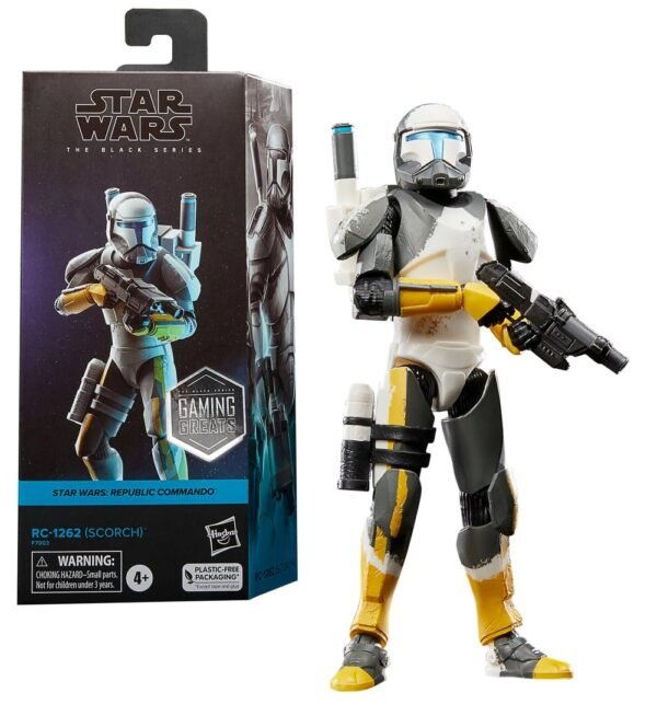 Rc 1262 Scorch Star Wars Repubblic Commando Black Series Action Figure 15 Cm