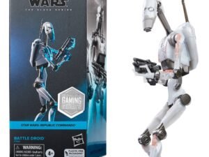 Battle Droid Star Wars Repubblic Commando Black Series Action Figure 15 Cm