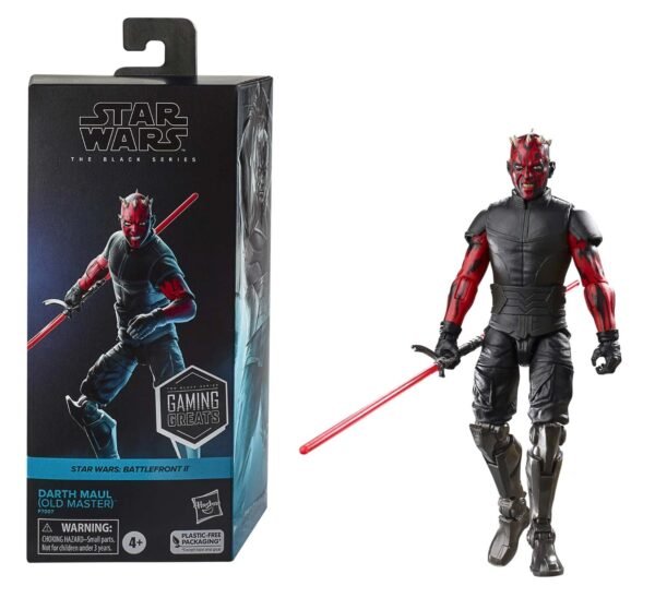 Darth Maul Old Master Star Wars Battlefront Ii Action Figure Black Series 15 Cm