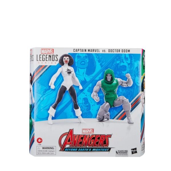 Captain Marvel Vs Doctor Doom Action Figures Marvel Legends Series 15 Cm