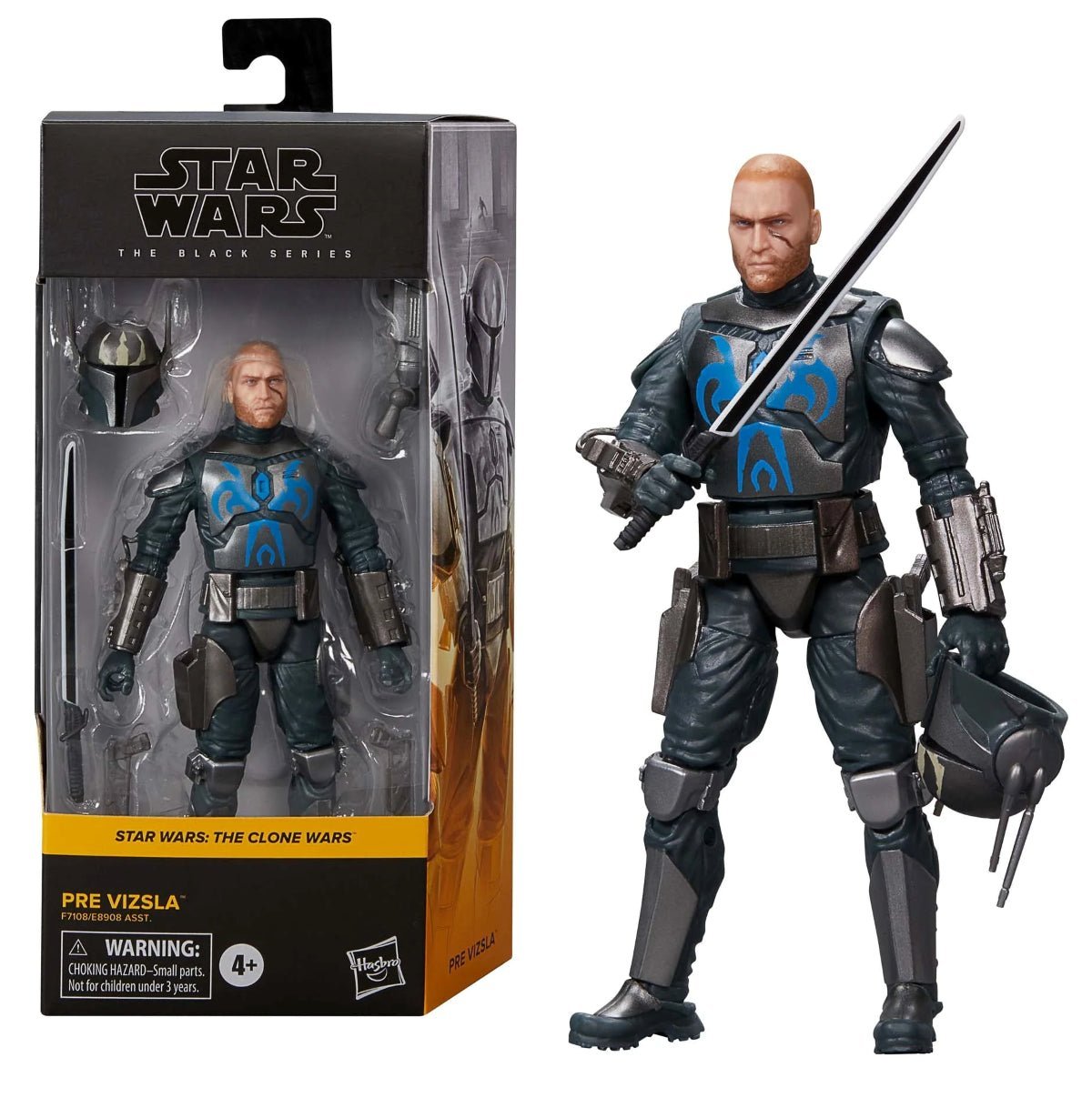 Pre Vizsla Star Wars The Clone Wars Action Figure Black Series 15 Cm