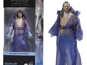 Qui Gon Jinn Force Spirit Star Wars Obi Wan Kenobi Black Series Action Figure 15 Cm