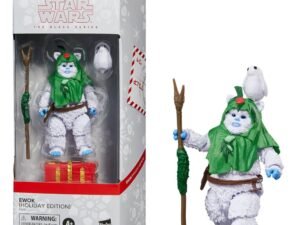 Ewok Star Wars Holiday Edition Black Series Action Figure