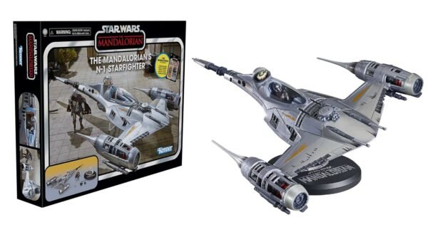 The Mandalorians N 1 Starfighter Star Wars Vehicle Action Figure Vintage Collection