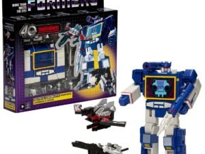 Soundwave Laserbreal And Ravage The Transformers Retro G1 40Th Anniversary 18 Cm