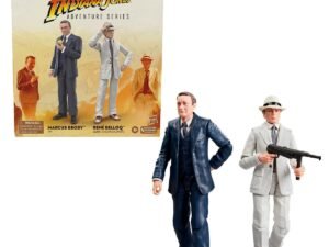 Marcus Brody And Rene Belloq Indiana Jones Raiders Of The Lost Ark Adventure Series Action Figure 15 Cm