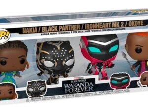 Black Panther Wakanda Forever 4 Pack Vinyl Figure Funko Marvel 9 Cm