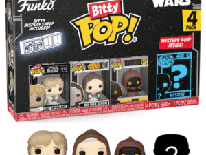 Luke Skywalker Bitty Pop Star Wars Funko 4 Pack 2 5 Cm