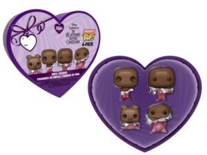 Nightmare Before Christmas Valentine Chocolate Pocket Pop Keychains 4 Pack