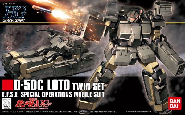 D 50C Loto Twin Se E F S F Gundam Model Kit Gunpla Hig Grade Hg 1 144