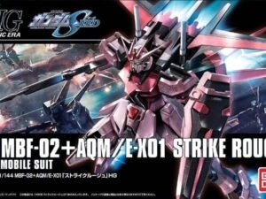 Mbf 02 Aqm E X01 Strike Rouge Gundam Model Kit Bandai Hgce 1 144 13 Cm