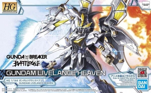 Gundam Livelance Heaven Model Kit Bandai Hg 1 144