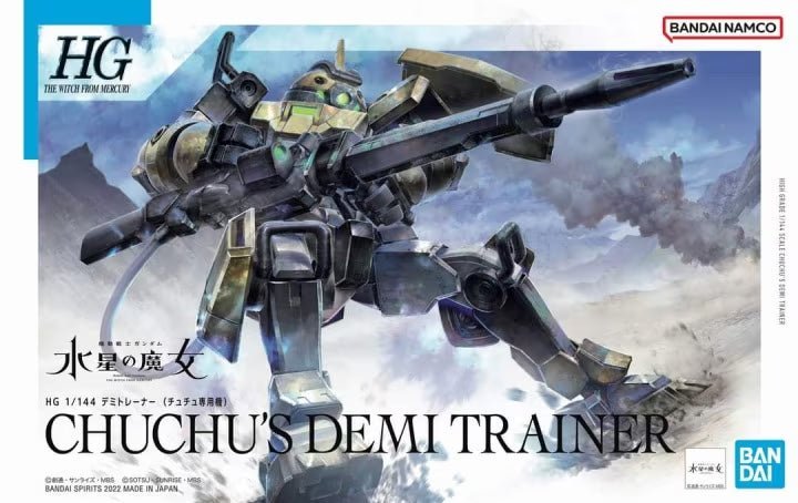 Chuchus Demi Trainer Gundam Gunpla Model Kit Hg 1 44