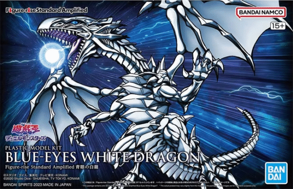 Blue Eyes White Dragon Yu Gi Oh Figure Rise Standard Amp Model Kit