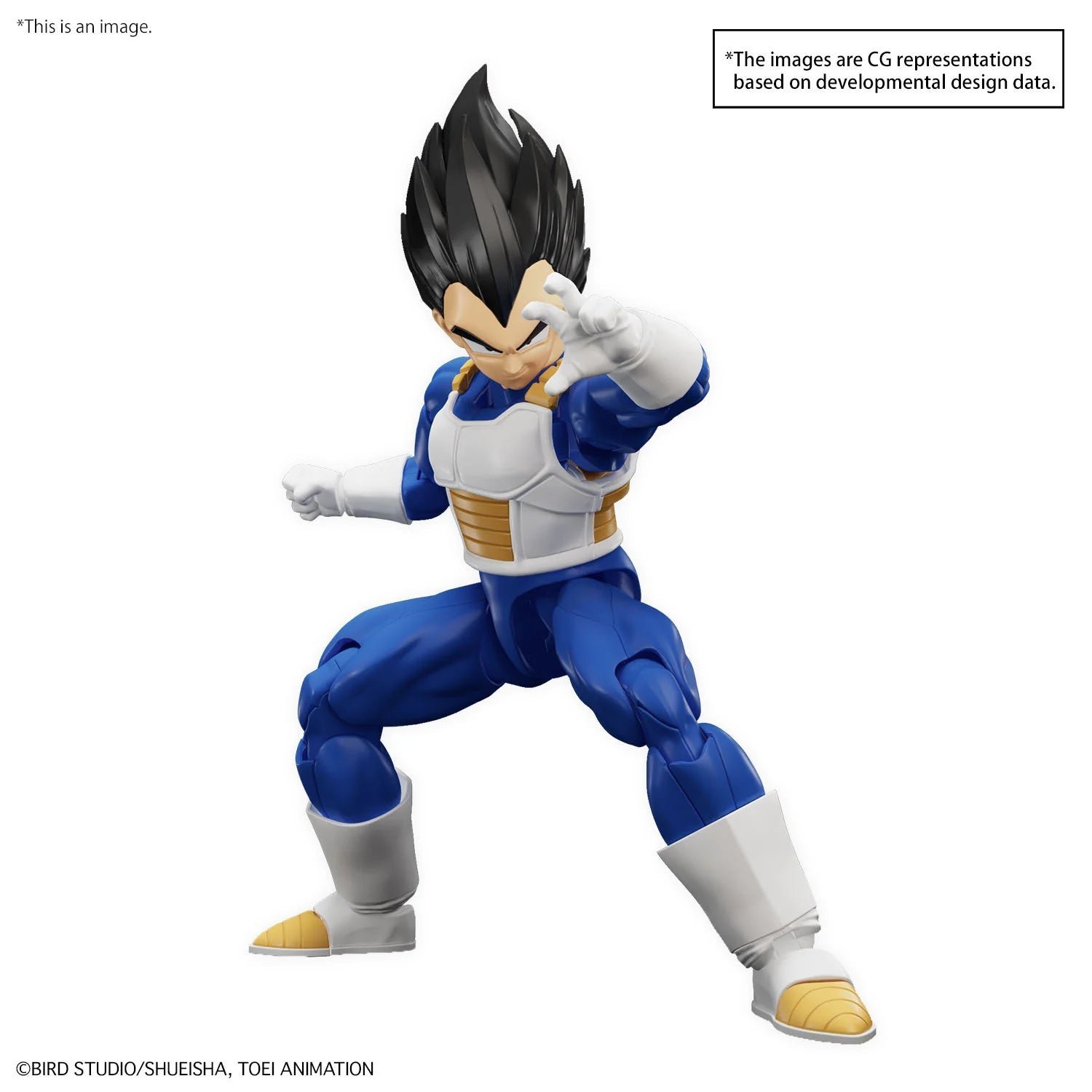 Vegeta New Spec Ver Model Kit Dragon Ball 15 Cm