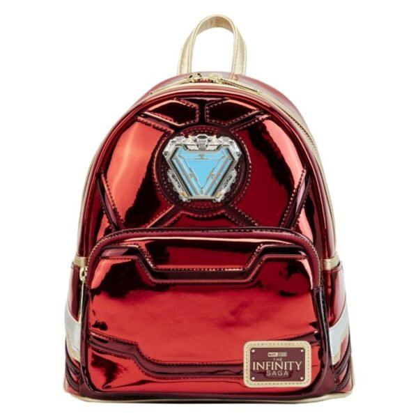 Iron Man 15Th Anniversary Mini Backpack Loungefly Zainetto Marvel