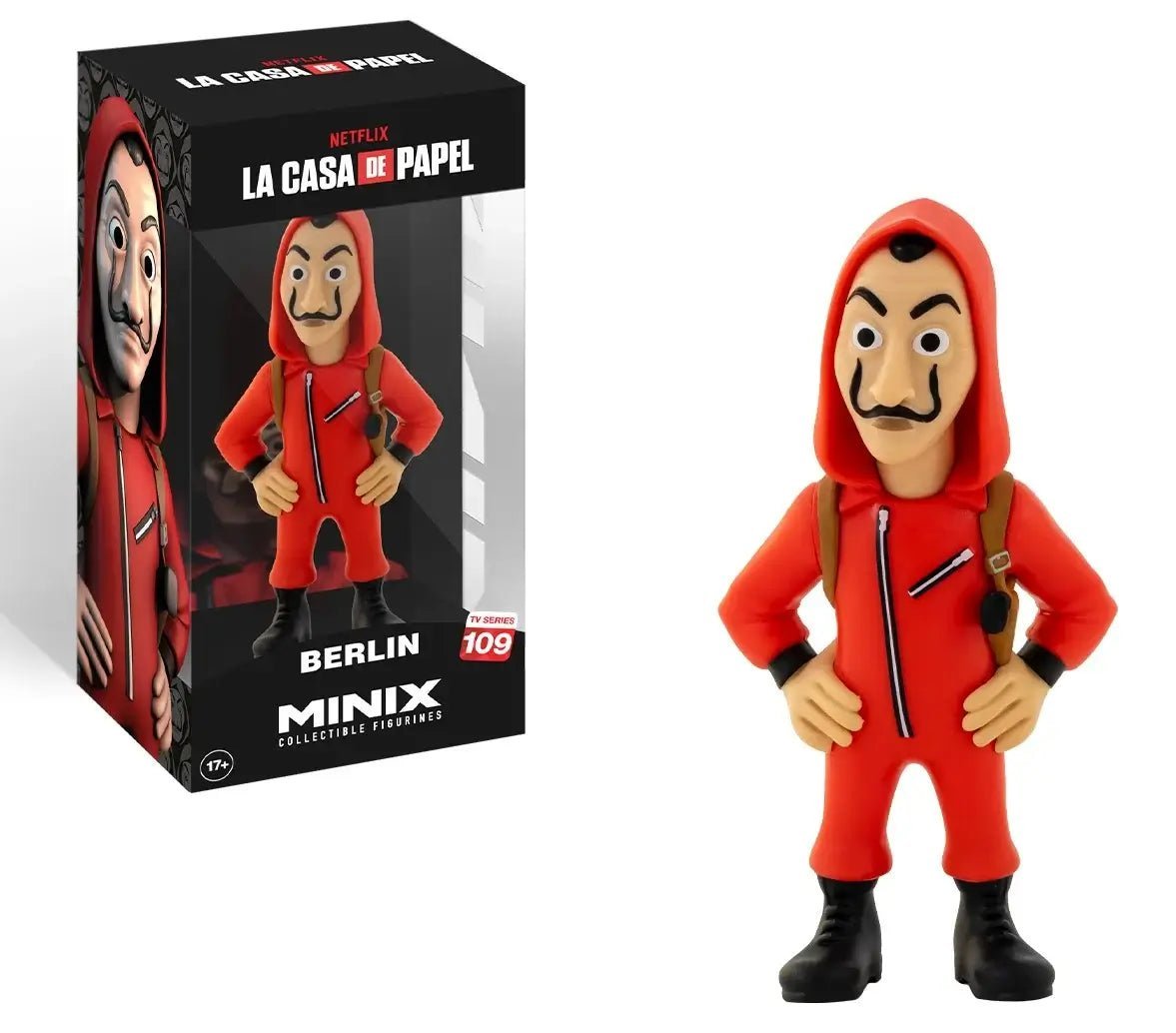 Berlin With Mask Money Heist Casa De Papel Minix Figure 12 Cm