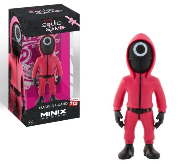 Masked Guard Squid Game Figure Minix 12 Cm