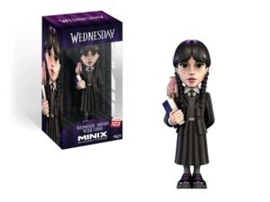 Wednesday With Thing Minix Figure Pvc 12 Cm Mercoledi Mano 123