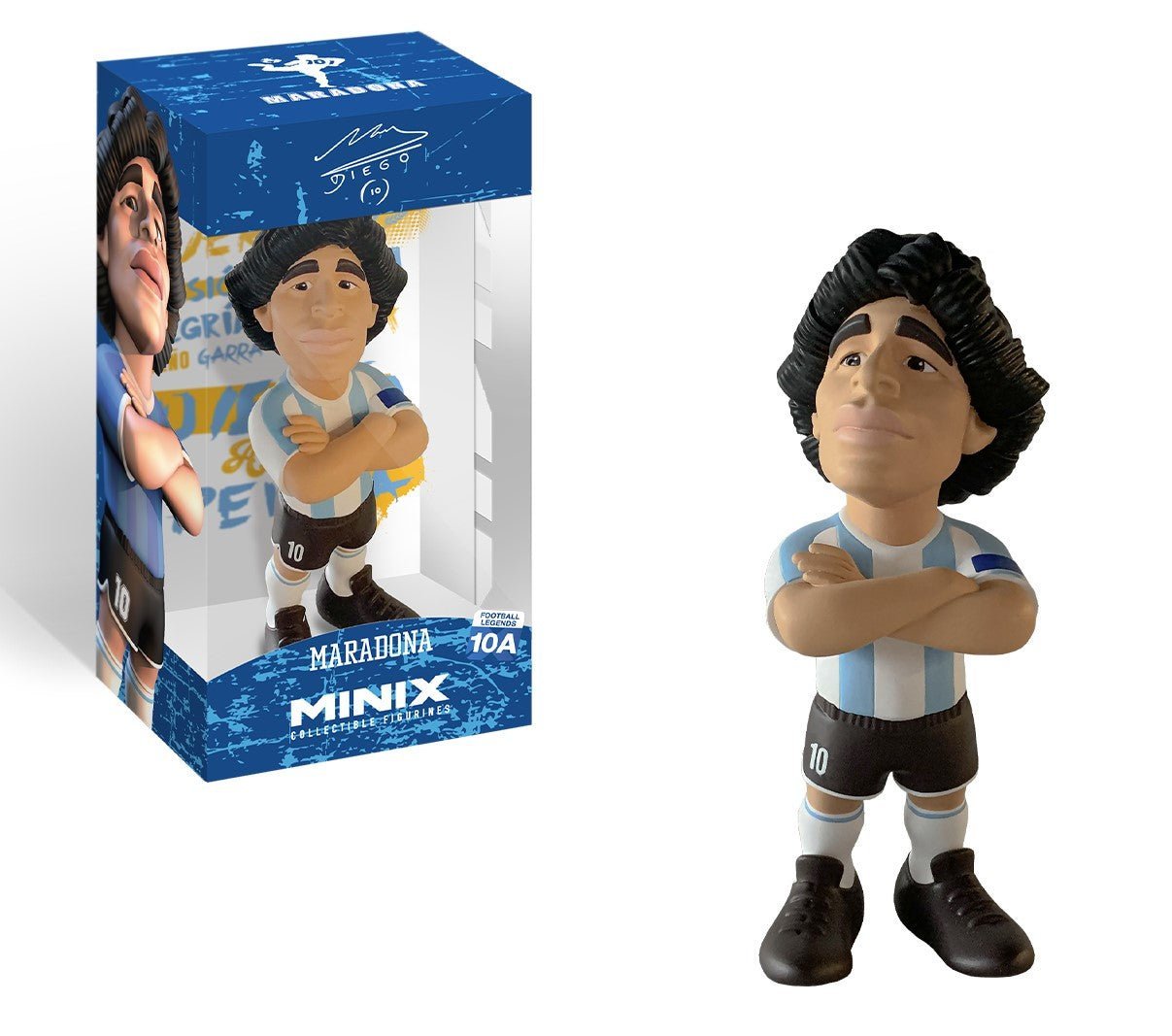 Diego Armando Maradona Argentina Minix Collectibles Figure 12 Cm