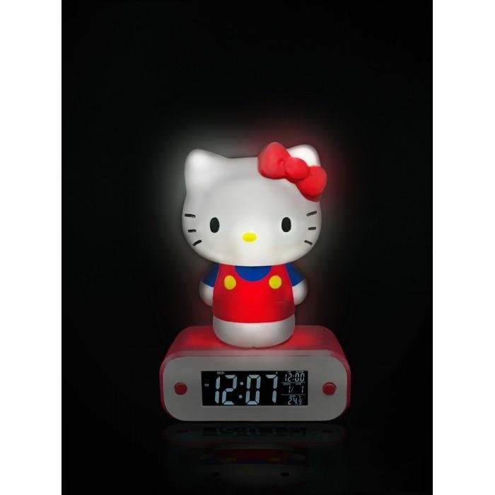 Hello Kitty Alarm Clock With Led Lamp 7Inch