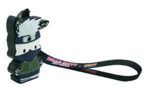 Kakashi X Pochacco Pvc Keychain 2Inch