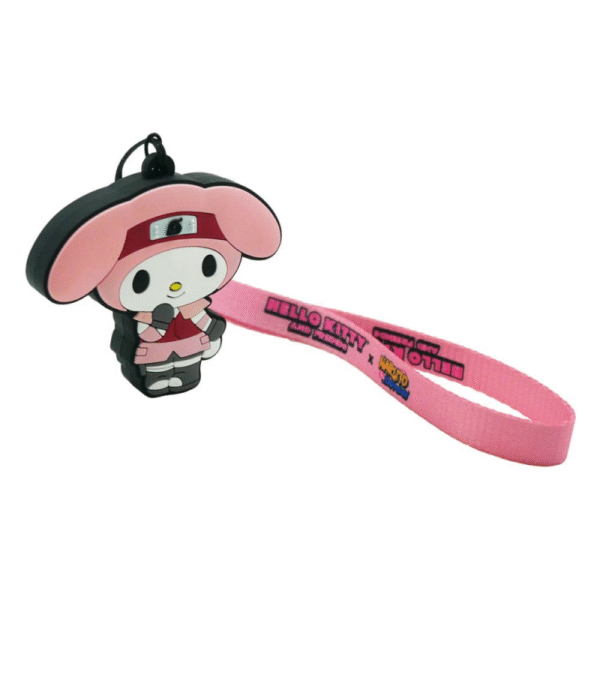 Sakura X My Melody Pvc Keychain 2Inch