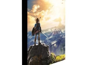 The Legend Of Zelda Into The Wilds Nintendo Light Canvas 40X30 Cm