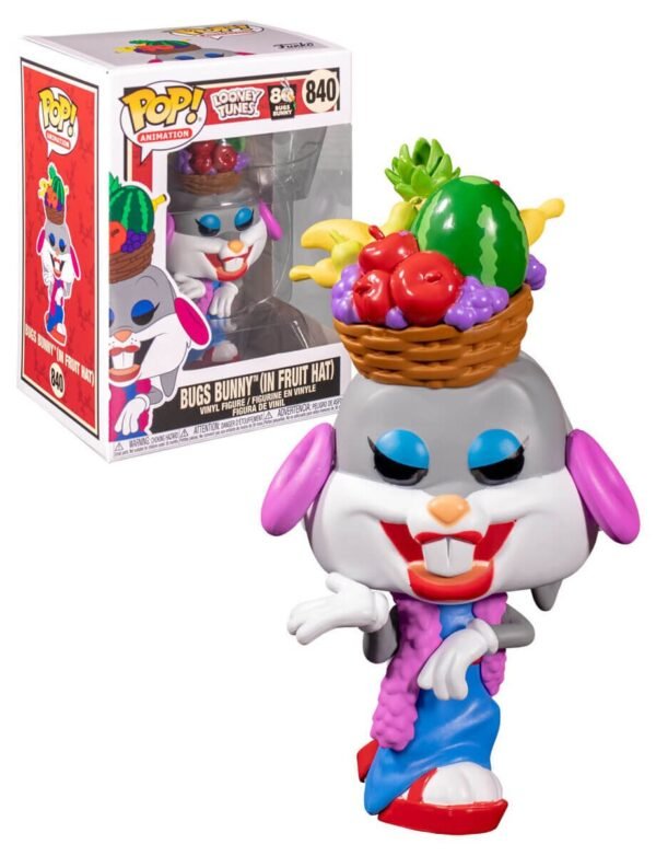 Bugs In Fruit Hat Bugs Bunny 80Th Anniversary Pop Animation Vinyl Figure 9 Cm 840 May 2021
