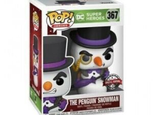 Penguin Snowman Exclusive Dc Super Heroes Pop Heroes Vinyl Figure 9 Cm 367