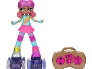Luna Rock N Rollerskate Bambola Con Pattini E Luci Rc Doll With Rollerskate