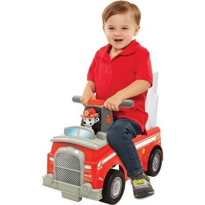 Paw Patrol Marshall Fire Truck Ride On Auto Cavalcabile