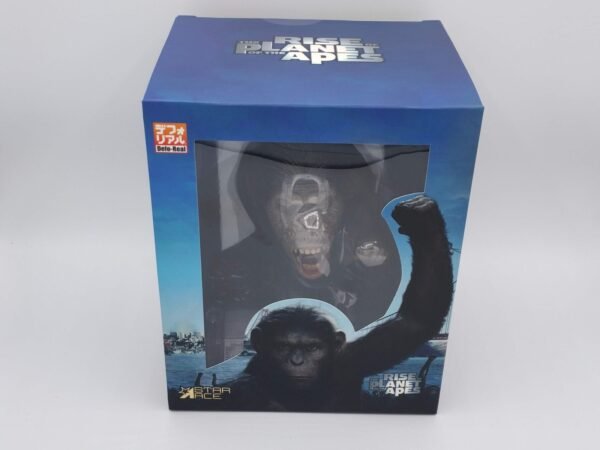 Caesar Rise Of The Planet Of The Apes Deform Real Series Pianeta Delle Scimmie Statue Chain Ver 15 Cm