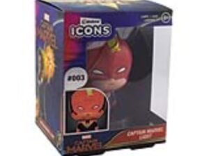 Captain Marvel Lampada Comodino 3D Icon Light Paladone
