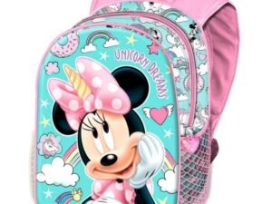 Minnie Zainetto 3D Asilo Con Unicorno Disney