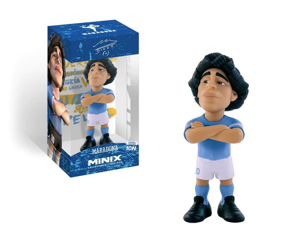 Diego Armando Maradona Minix Collectibles Figure Pvc Ssc Napoli 12 Cm