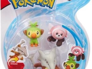 Pokemon Battle Mini Figures 3 Packs 5 8 Cm