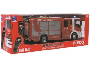 Camion Pompieri Iveco Radiocomandato Con Luci E Suoni 1 24
