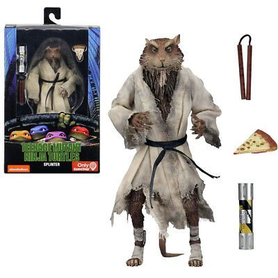 Maestro Splinter Action Figure Tmnt Tartarughe Ninja Turtles Neca 54110 15Cm