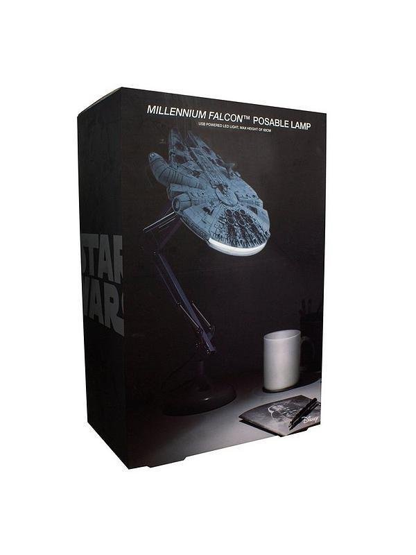 Star Wars Lampada Da Scrivania Millenium Falcon 60Cm