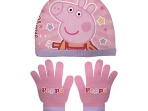 Peppa Pig Set Cappello E Guanti Bambini